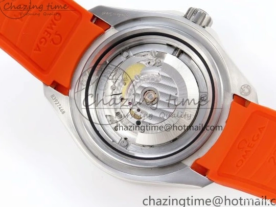 0126 Premium SEAMASTER PLANET OCEAN 6000M ULTRA DEEP 45.5MM SS TF 1:1 BEST EDITION GRAY DIAL ORANGE BEZEL ON RUBBER STRAP A 7761